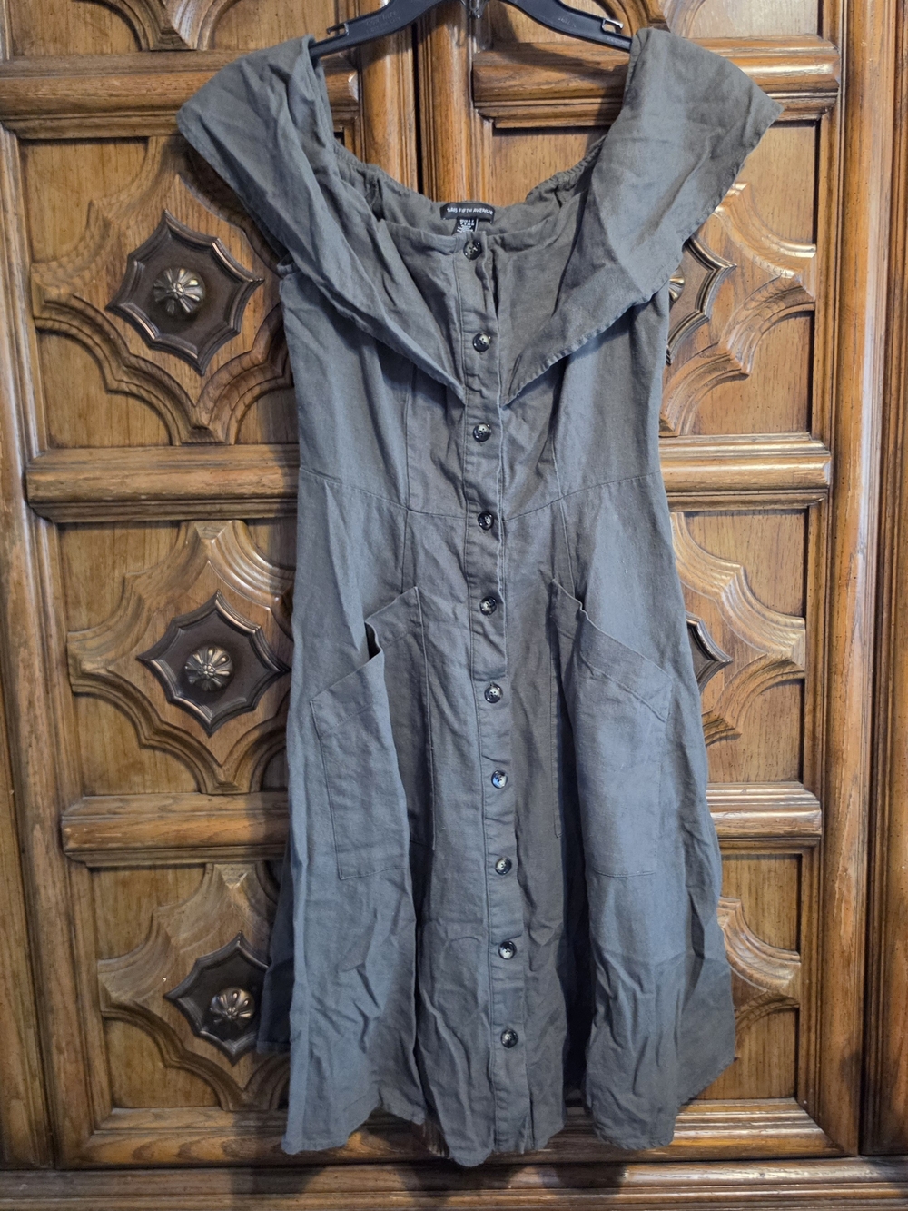 Saks Fifth Avenue Black Label Button-Front Top
